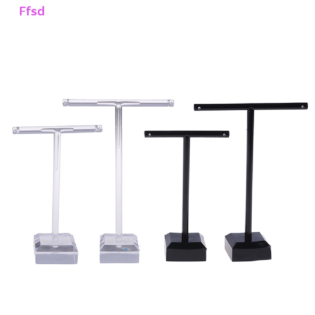 {Ffsd} Set 2 Giá Đỡ Trưng Bày Bông Tai Bằng Acrylic Sắp Xếp Gọn Gàng