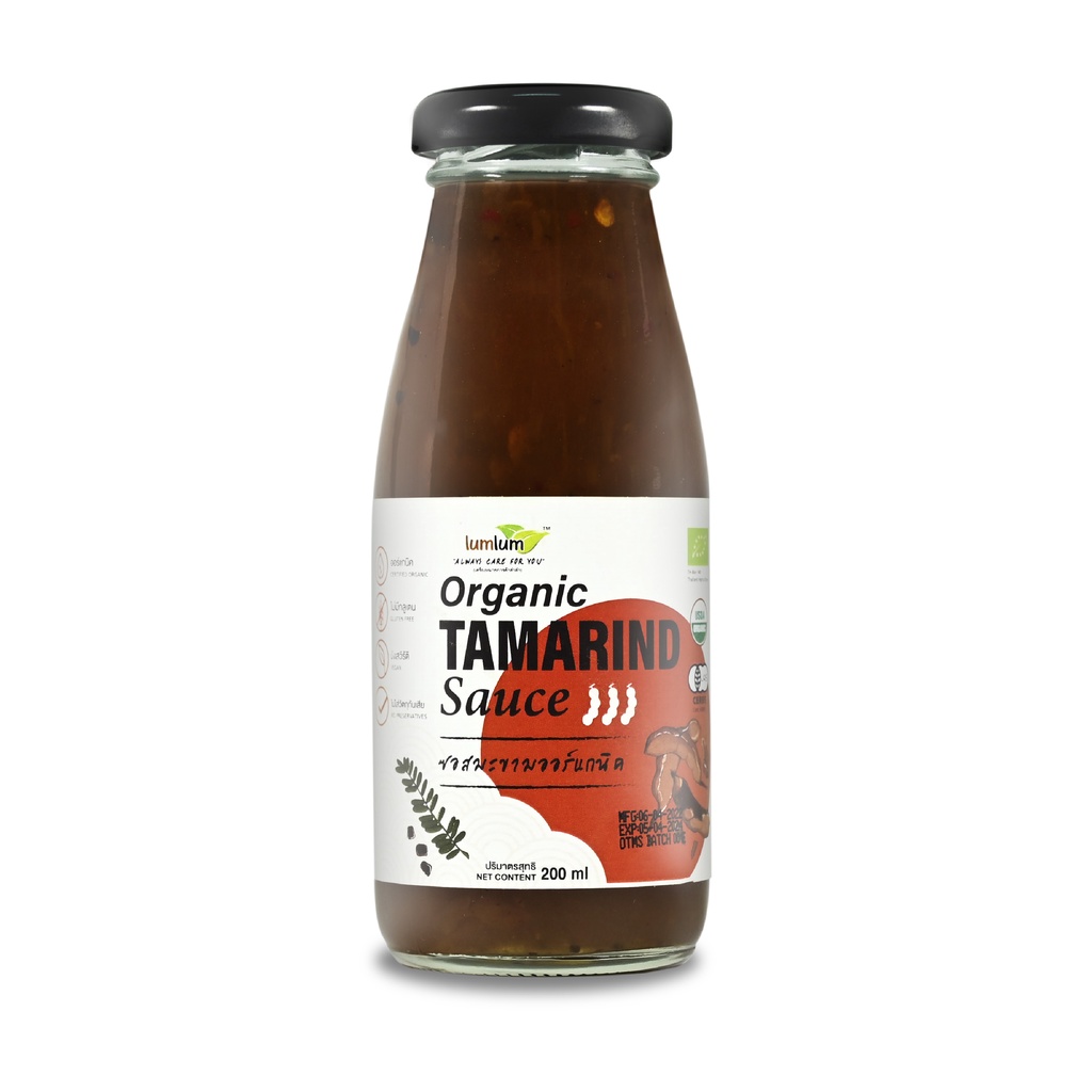 Sốt me hữu Cơ (Organic LumLum Tamarind Sauce) - 200ml