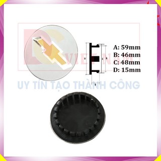 Biểu tượng Logo chụp mâm, ốp lazang bánh xe ô tô hãng xe Chevrolet - Đường kính 59mm - Mã: CRZ59-B