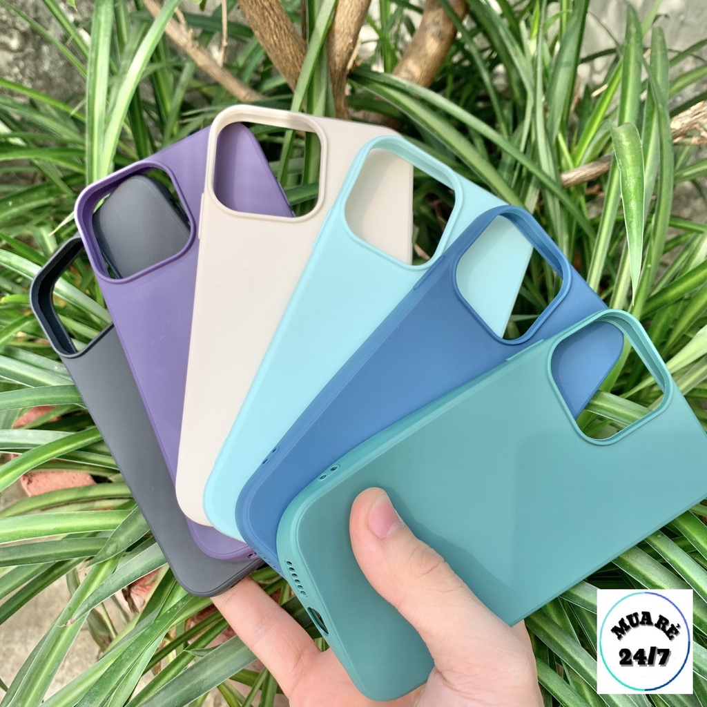 Ốp Lưng Silicon Màu Dành Cho Máy Độ XR lên 13PRO / 14PRO
