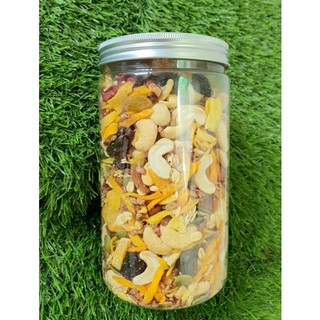 GRANOLA (Nho, hạt bí, yến mạch mật ong, hạt điều, óc chó đỏ, hạnh nhân, macca)