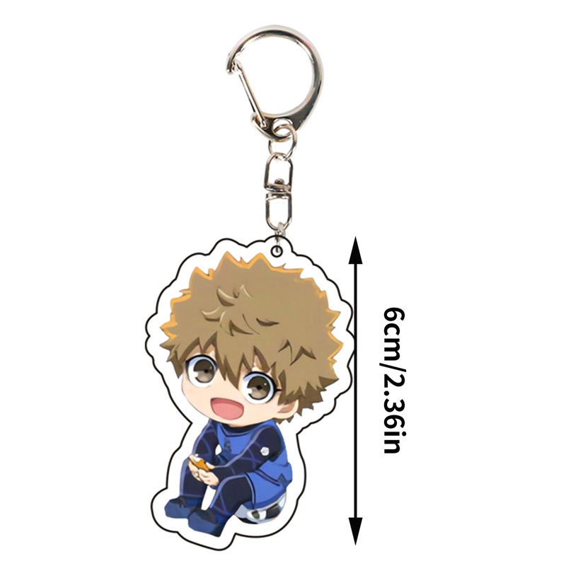 Ygt Móc Khóa Hai Mặt Bằng Acrylic Hình Isagi Yoichi Hoạt Hình Anime