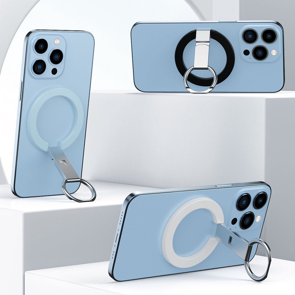 Nhẫn Đỡ Điện Thoại Từ Tính Mini Gắn Xe Hơi Cho Ip-hone 14 12 13 Pro Max