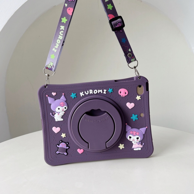 Ốp Máy Tính Bảng Mềm Có Ngăn Đựng Bút Và Dây Đeo Cho IPad Mini 3 / 4 / 5 / 6 2021 IPad Pro 11 Inch IPad 10.9 9.7 / 10.2