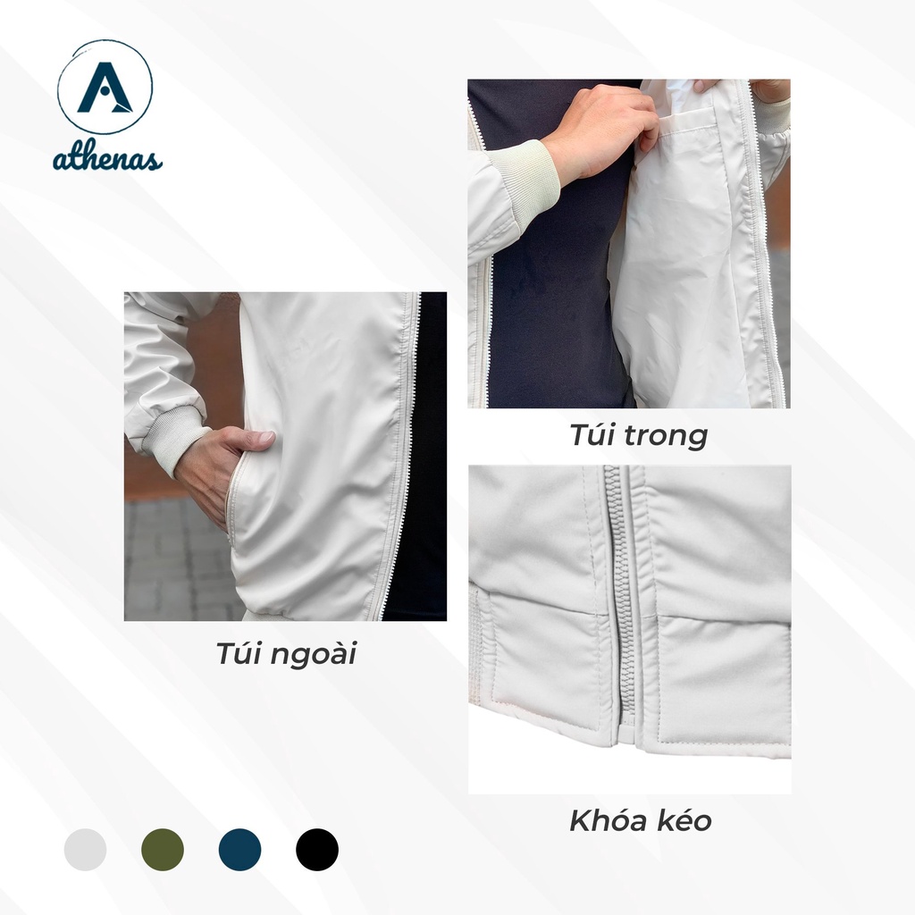 Áo khoác dù nam dù cán 2 lớp cao cấp V3