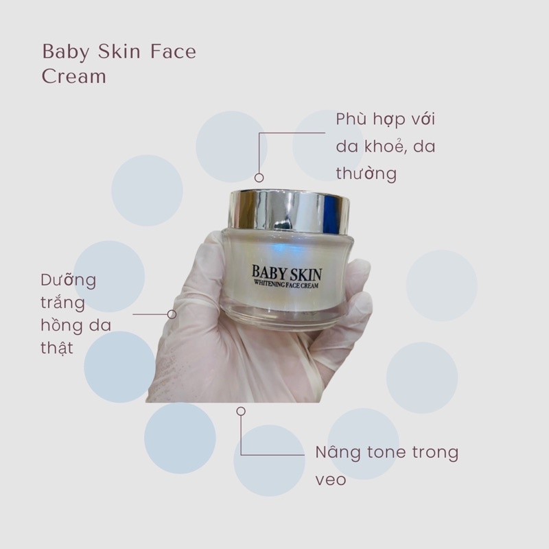 KEM DƯỠNG DA BABY SKIN