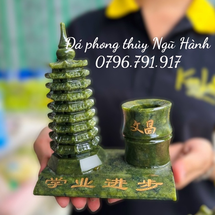 Tháp Văn Xương Ống Bút đá Serpentine