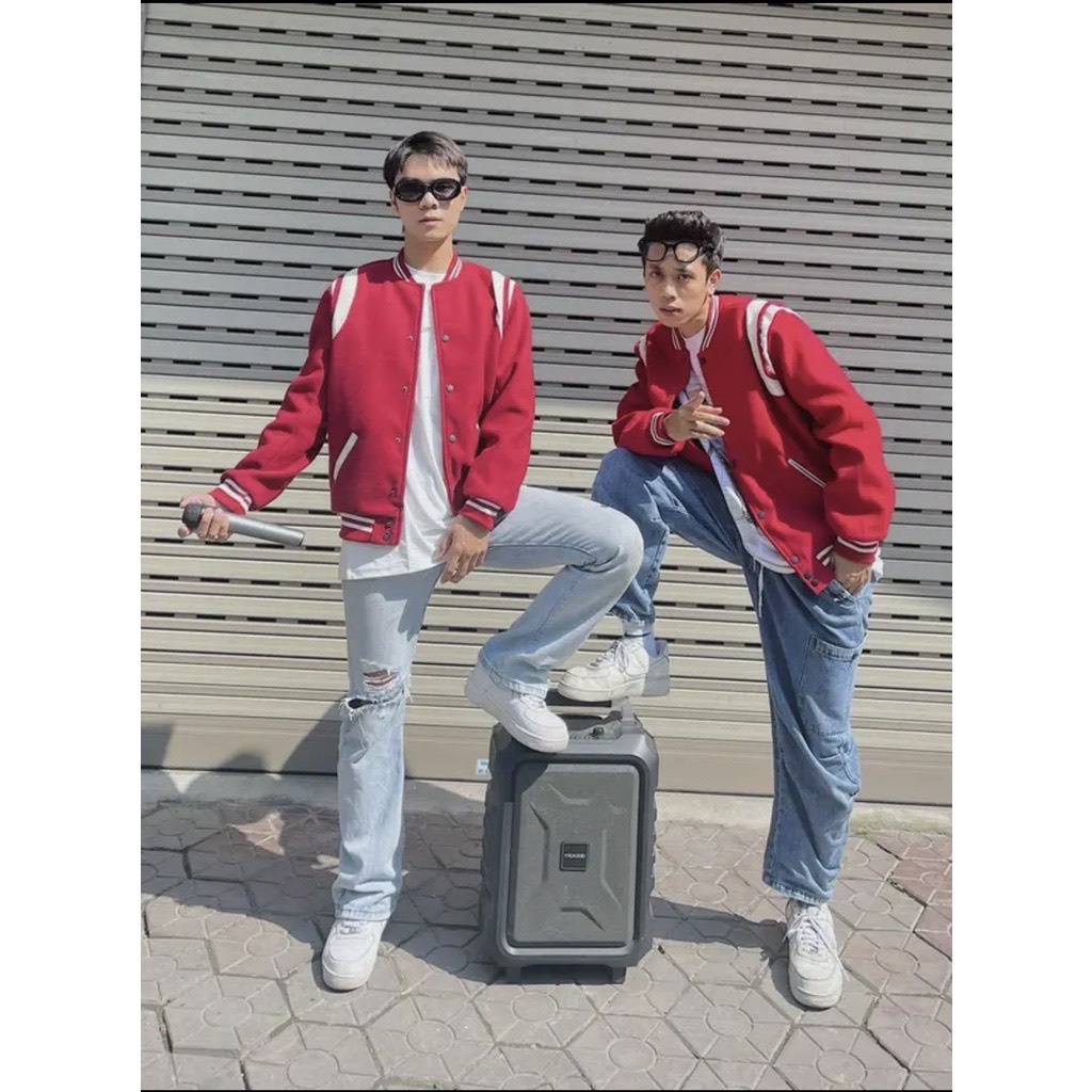 ÁO BOMBER TEDDY  NAM NỮ PHỐI VAI CHẤT VẢI SIÊU ĐẸP TREND 2022