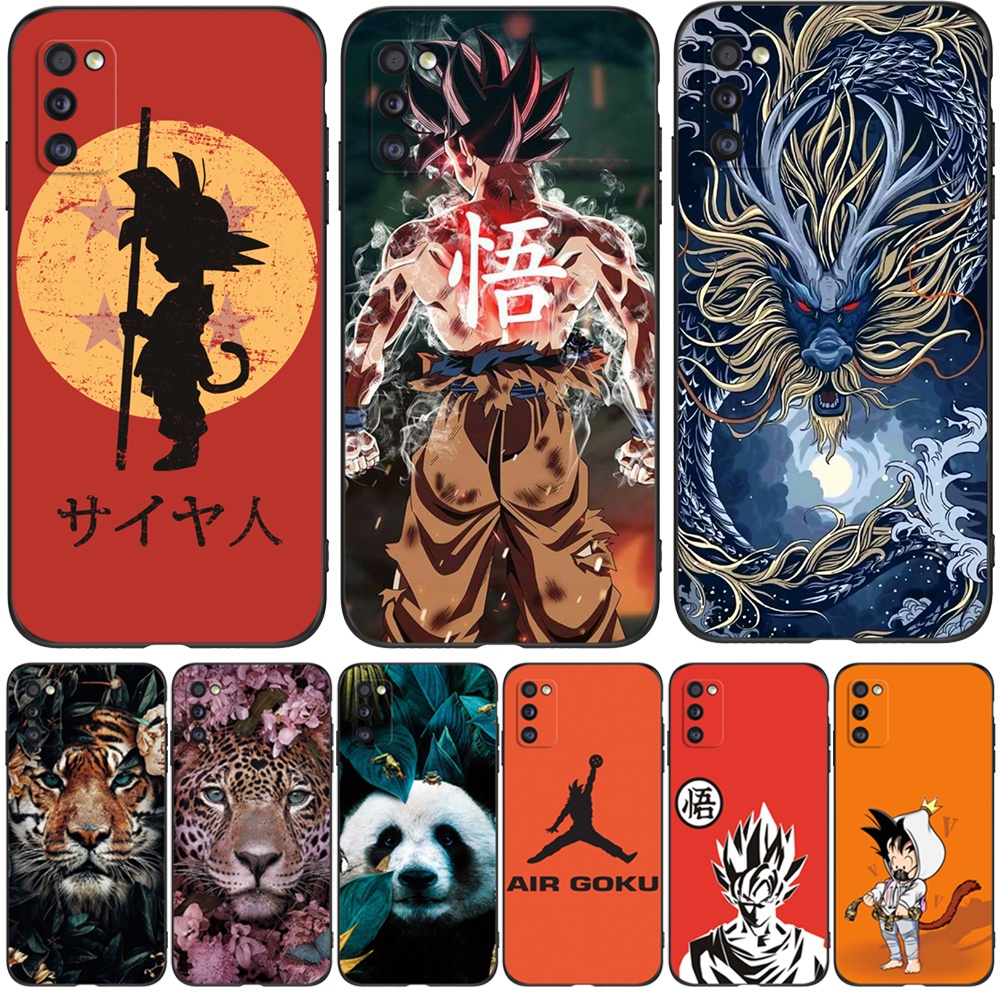 Ốp Điện Thoại Silicon tpu Mềm Đen Hình Rồng Hổ Cho Samsung Galaxy A41 Case 6.1inch Samsung A41 GalaxyA41 A 41 A415