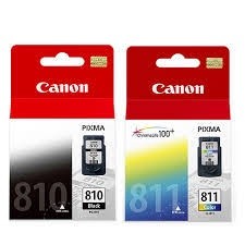 Hộp mực in màu canon pg 810, cl811 chính hãng