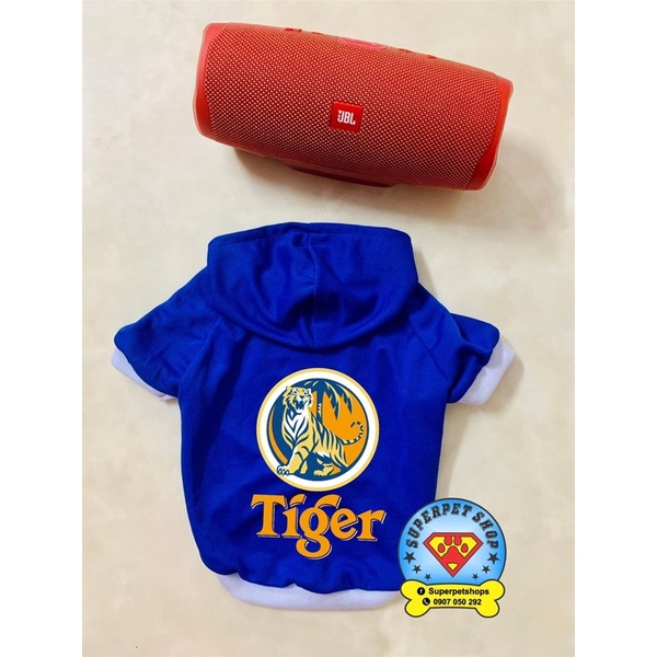 ÁO THÚ CƯNG LOGO BIA TIGER SIÊU XINH GIÁ RẺ