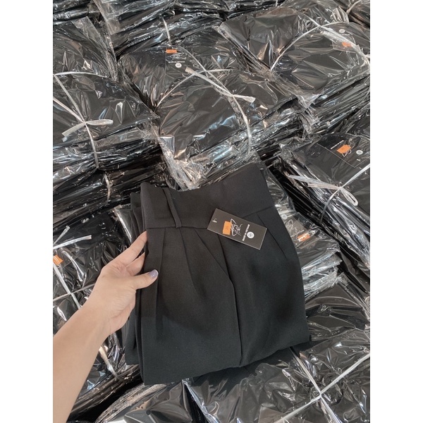 Quần Tây Nữ Lưng Cao 3 Cúc Cài Mặc Đi Học Làm Công Sở