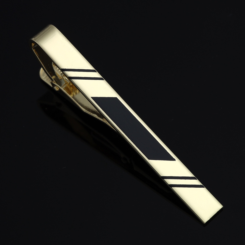 Kẹp Cà Vạt Màu Đen Hình Đám Mây Phong Cách Retro Cho Nam