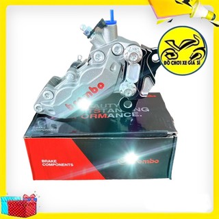 Full bộ heo dầu + ốc salaya + pát cho ex 150/155 đĩa 260/267mm