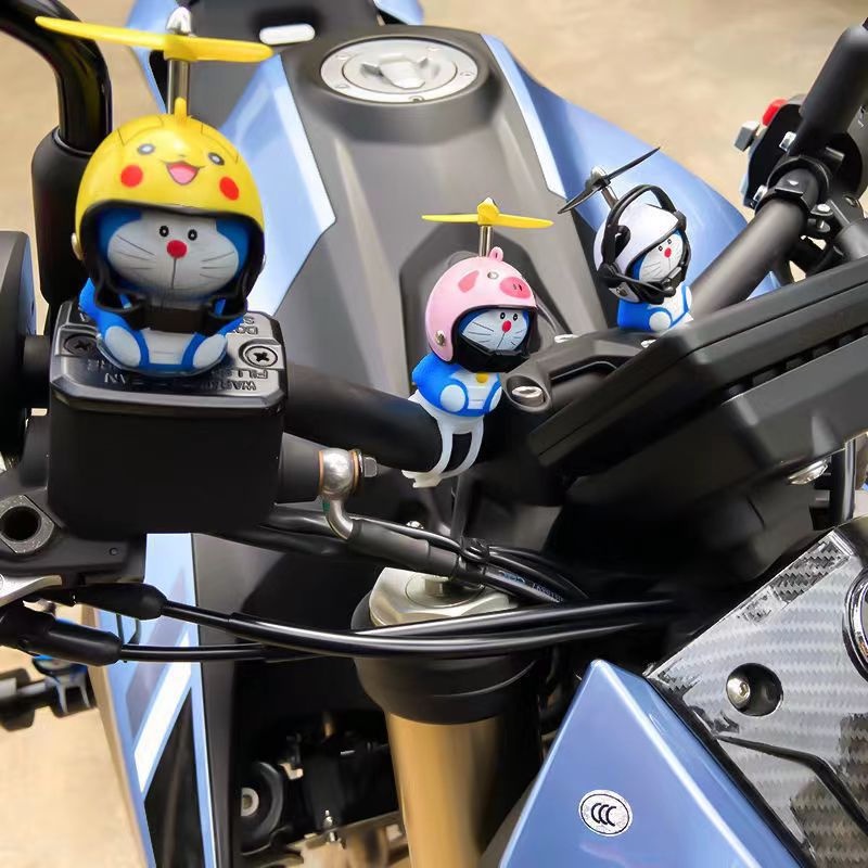 Doraemon Jingle Cat Ô tô điện Xe máy Ô tô Phụ kiện Trang trí