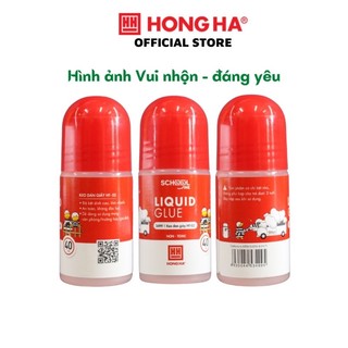 Combo 2 chai keo dán giấy cho học sinh Oringa Hồng Hà - 3499