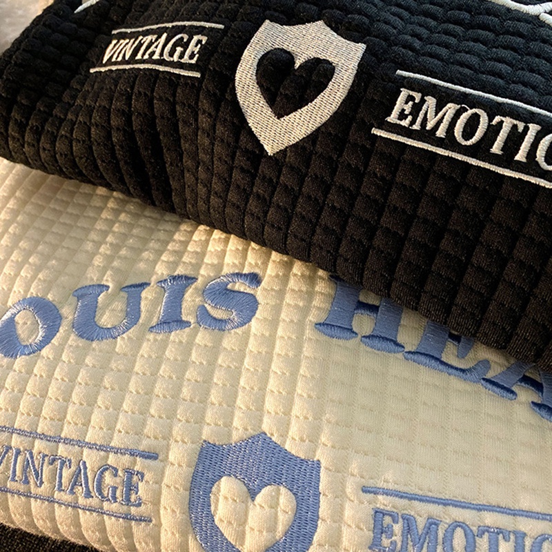 IELGY IELGY Áo sweater Cổ polo In Hình Bánh waffle Dễ Thương Cho Nữ