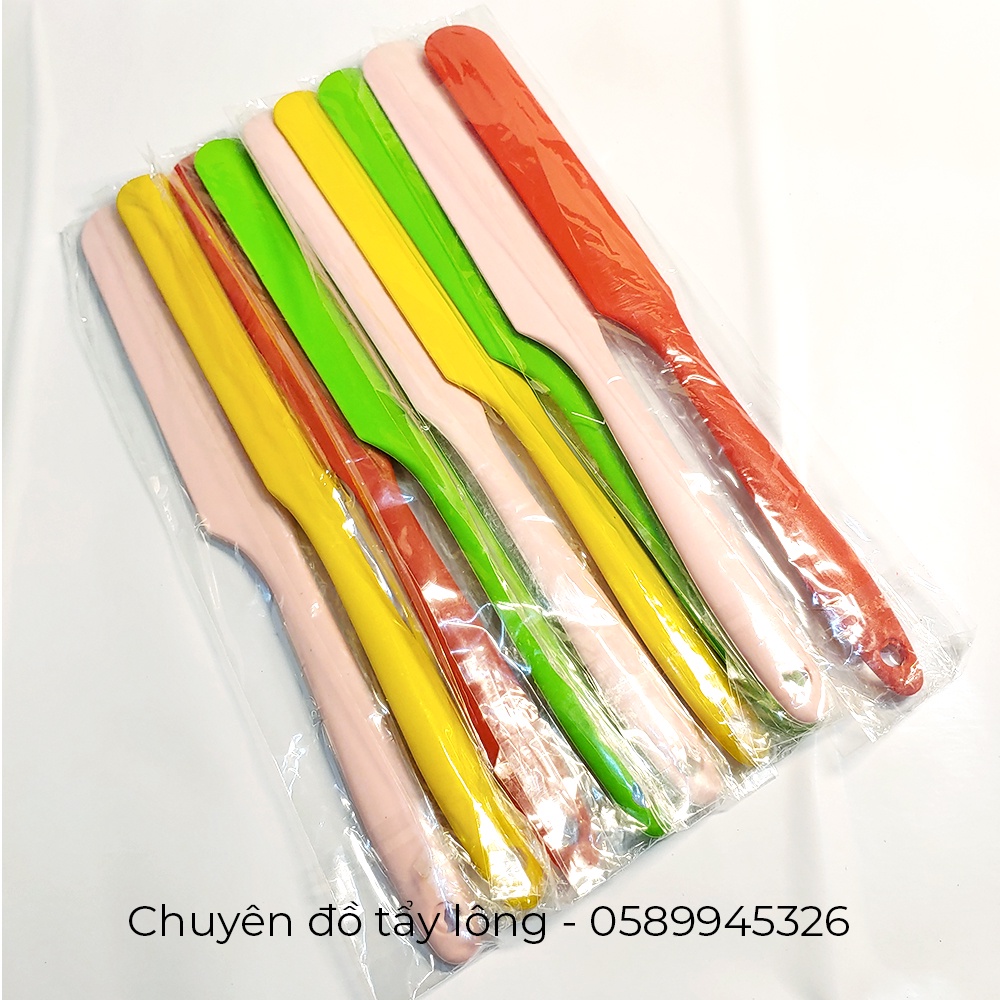 Que quét sáp silicon siêu bền, que wax lông tái sử dụng dễ dàng vệ sinh