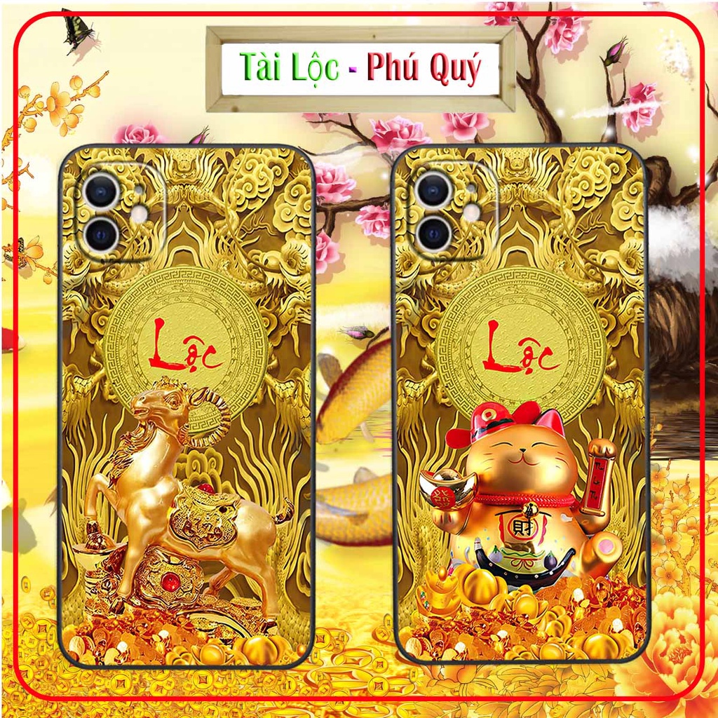 Ốp Iphone 5-14 Pro Max in hình 12 con giáp, tài lộc,giàu sang, phú quý