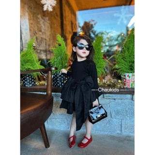 váy đen tầng ck cho bé
