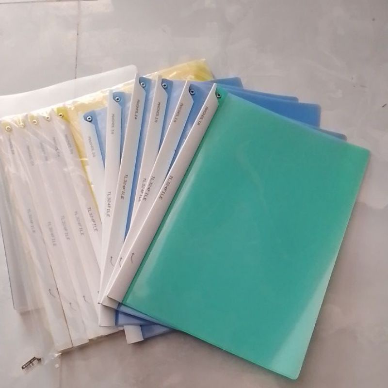 Kẹp File hồ sơ rút xoay chiều Magnolia TL-324 kẹp tài liệu A4 rút gáy chốt góc dày đẹp