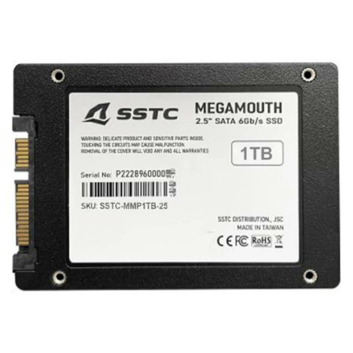 Ổ CỨNG SSD SSTC MEGAMOUTH 2TB/1TB 2.5" SATA3 - NEW BOX CHÍNH HÃNG, BH 36 THÁNG | BigBuy360 - bigbuy360.vn