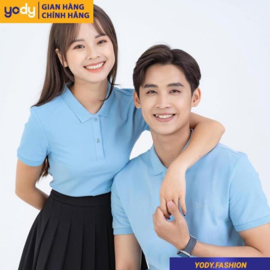 GIÁ SỐC Áo thun nữ polo YODY áo phông nữ cổ bẻ , tay ngắn , polo nữ pique yody fashion APN3396 - Đẹp New !
