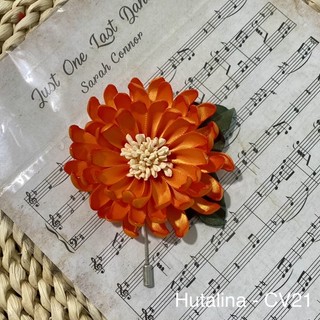 Hoa cài áo handmade hoa cúc cv21 - hutalina
