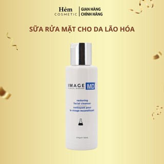 Sữa rửa mặt Image Skincare MD Restoring Facial Cleanser cho da lão hóa 118 ml