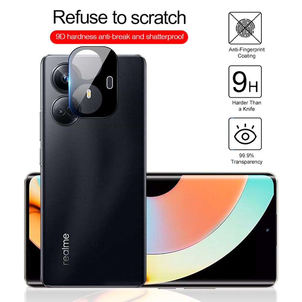 Kính Cường Lực 3D Viền Cong Bảo Vệ Camera Sau Cho Realme 10 4G Realme 10 Pro Plus 10Pro + Realme10Pro 5G
