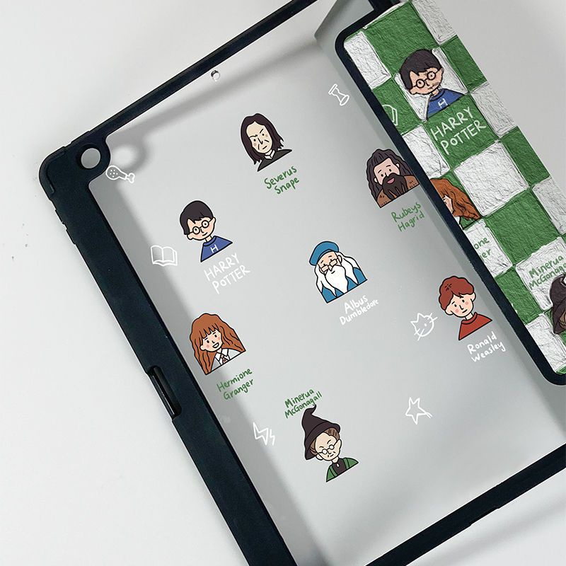 Ốp Máy Tính Bảng Bằng TPU Acrylic Có Ngăn Đựng Bút Cho Gen7 / 8 / 9 iPad 10.5 Air3 / iPad 9.7gen5-6 / iPad Pro11 2020 / 2021 air4 / 5 Giá Đỡ