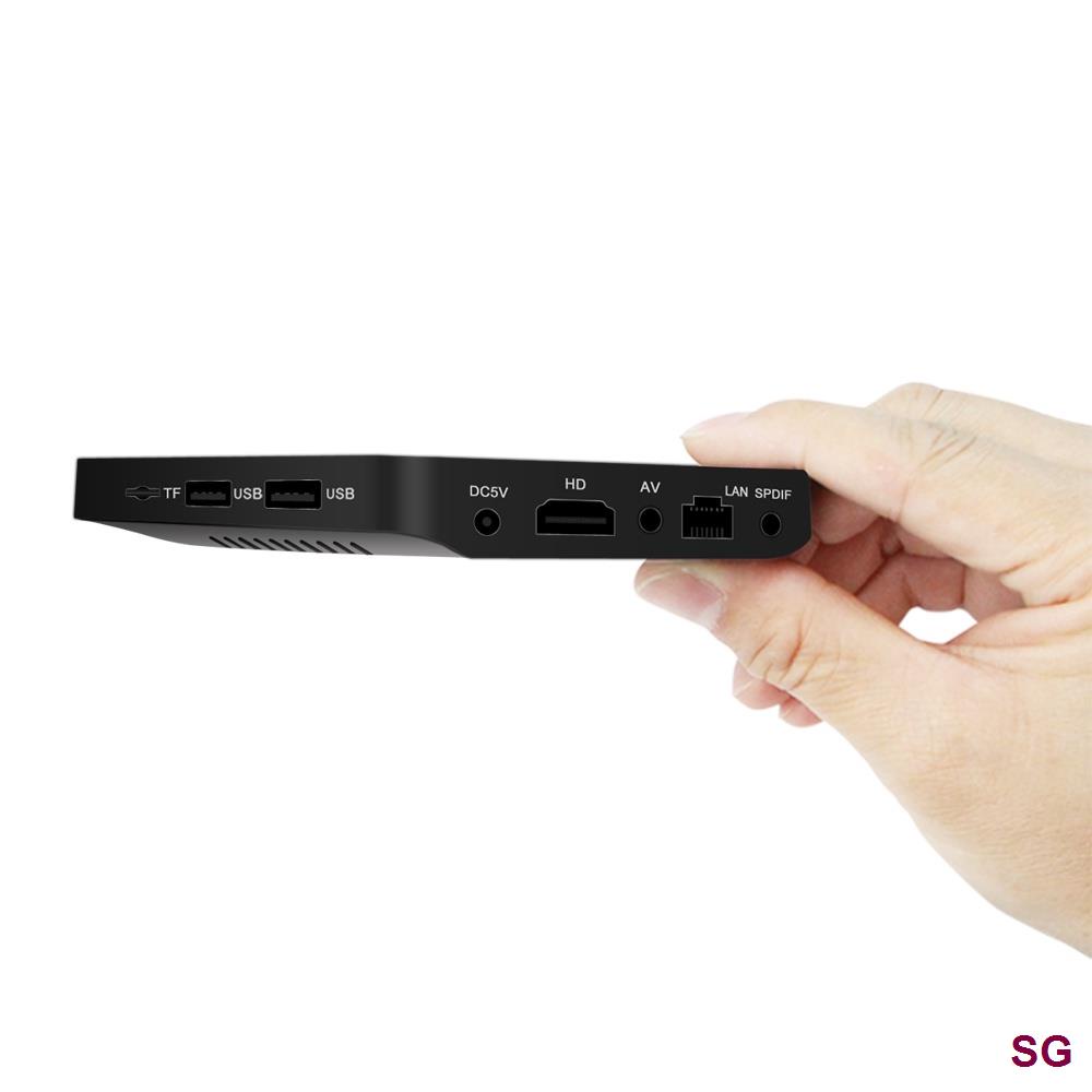 Tv Thông Minh Q96 mini Android 10.0 Amlogic S905L 2.4G WIFI 4K 8 + 128GB Và Phụ Kiện