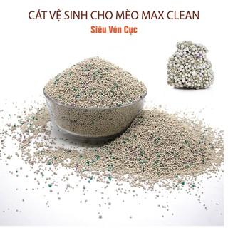 Cát Đất Sét Max Clean Vệ Sinh Cho Mèo