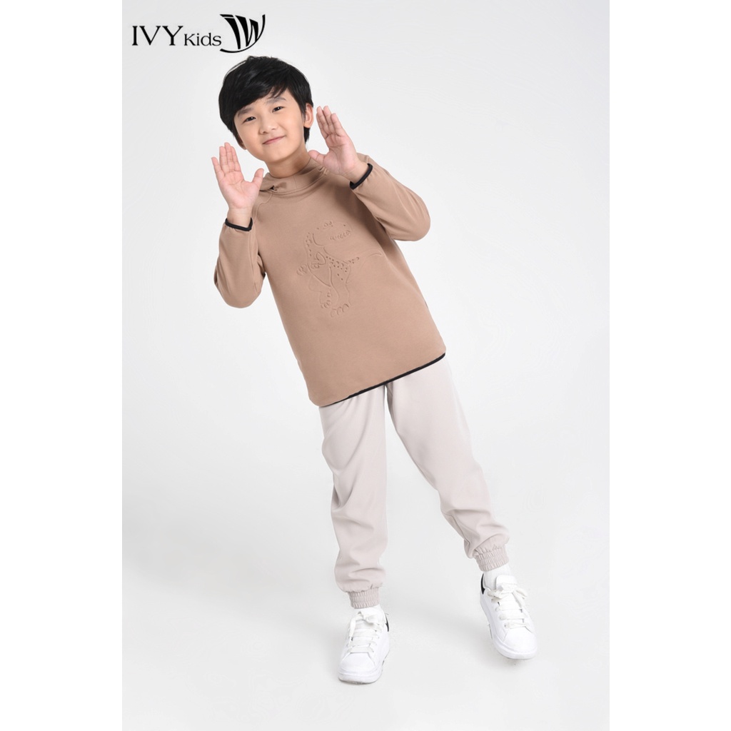 Quần khaki jogger bé trai IVY moda MS 22K1525