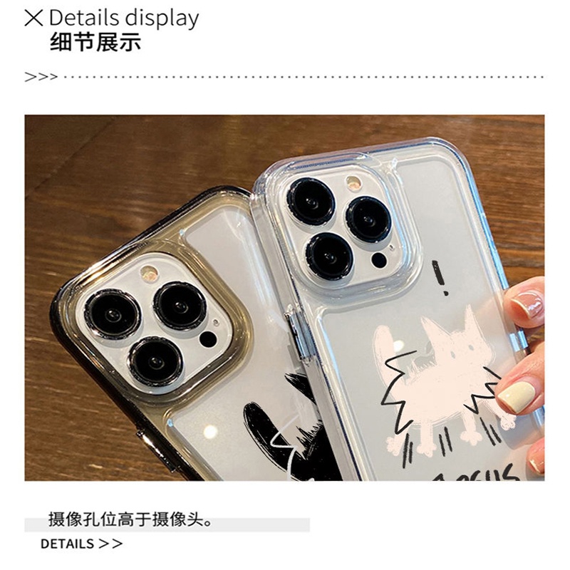 Ốp Điện Thoại TPU Silicon Mềm Trong Suốt Chống Sốc Dễ Thương Cho IPhone 11 12 13 14 Pro Max 7 8 Plus X XS XR 6 6S SE 2020