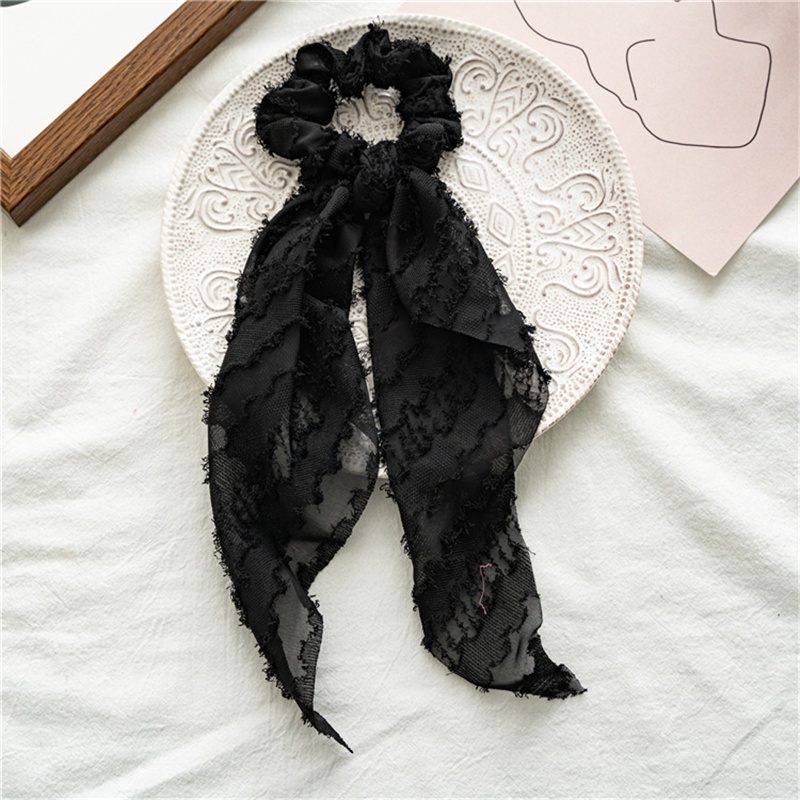 Dây Cột Tóc Vải Thắt Nút Dễ Phối Đồ Dành Cho Nữ