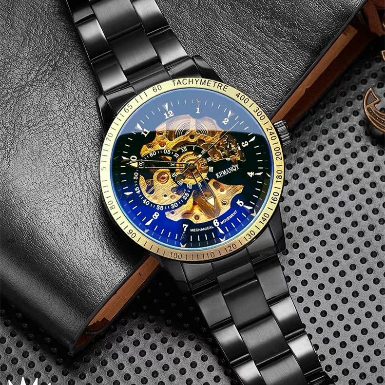 Đồng Hồ Cơ Tự Động Dạ Quang Chống Thấm Nước Thời Trang 2020 Cho Nam