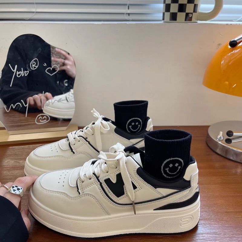 Giày sneaker quảng châu ulzzang NB phong cách cá tính full box