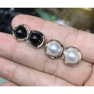 5 Nút kiểu hạt trai 12mm.