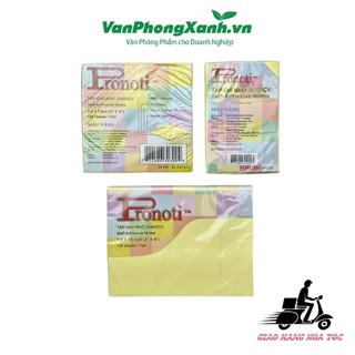 Chính Hãng Giấy nhắn Pronoti các cỡ 100tờ/tập