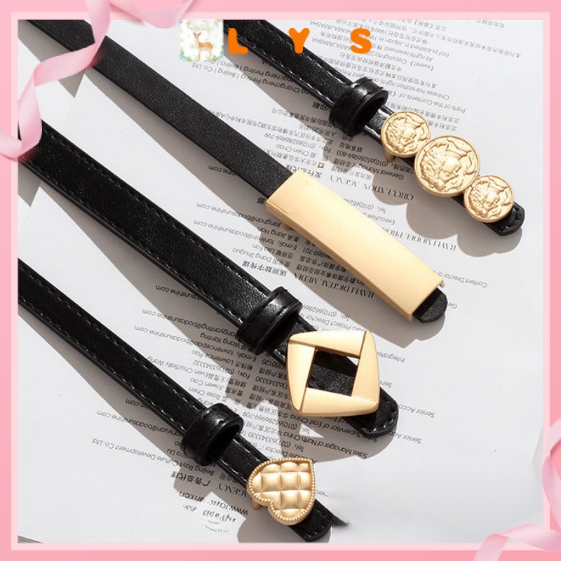 Thắt Lưng Mỏng Phù Hợp Với Đầm / Áo Khoác Sweater Phong Cách ins Dành Cho Nữ