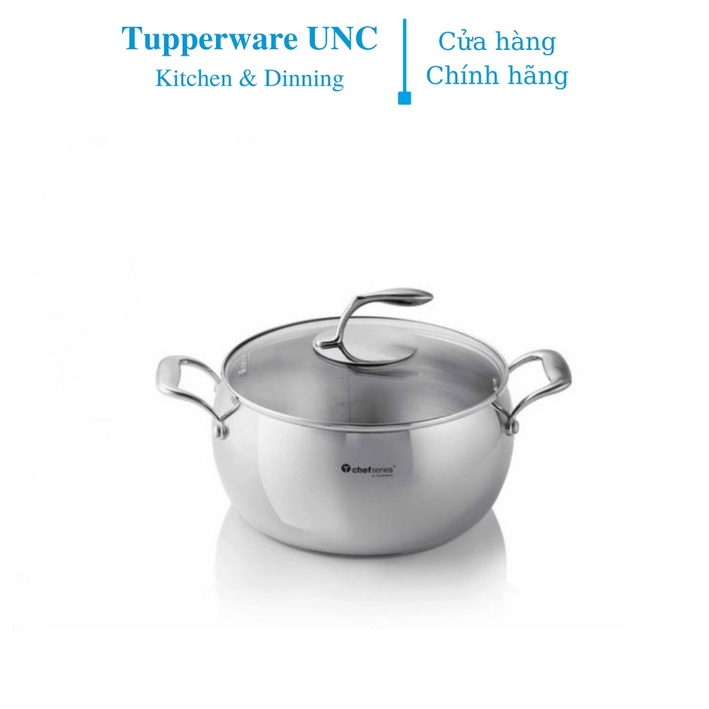  Nồi Tupperware T Chef Series Casserole 3.8L 