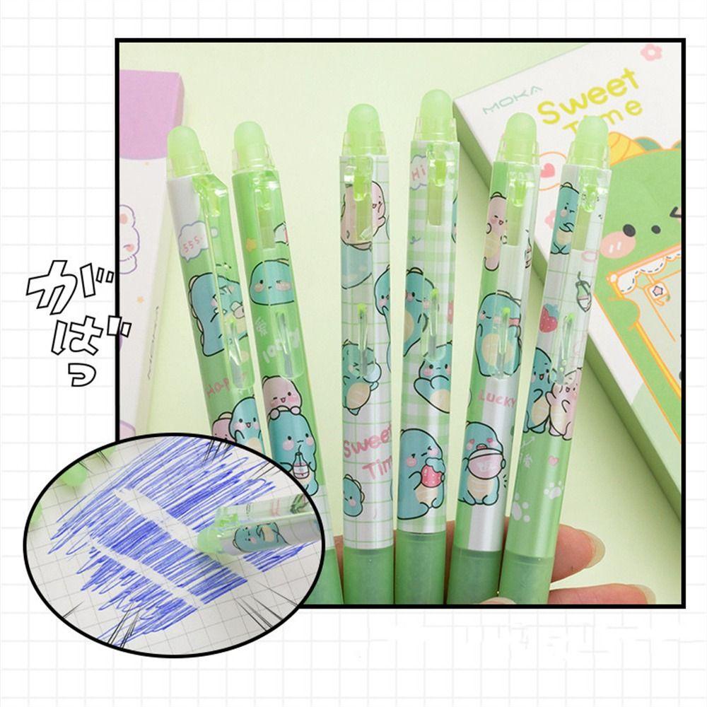 Bút Mực Gel Ngòi 0.5mm Họa Tiết Hoạt Hình Dễ Thương Cho Bé