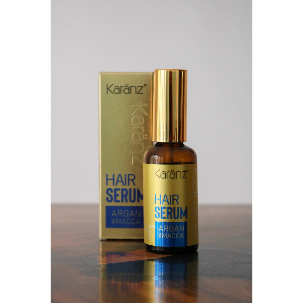 Serum dưỡng tóc cao cấp Argan & Macca dưỡng tóc, ngăn rụng do gãy Karanz-Hair serum Argan & Macca 50ml