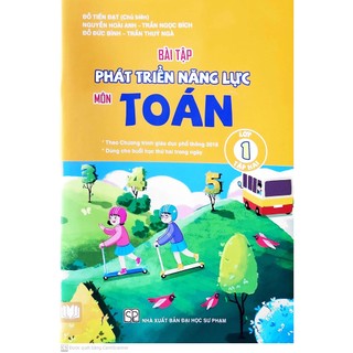 Sách - Bài tập phát triển năng lực môn toán lớp 1 - Cánh Diều - Đỗ Tiến Đạt- bán kèm 1 bút bi 6K