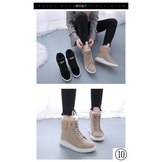 Giày Boot Nữ Cổ Ngắn Thời Trang Hàn Quốc Mới