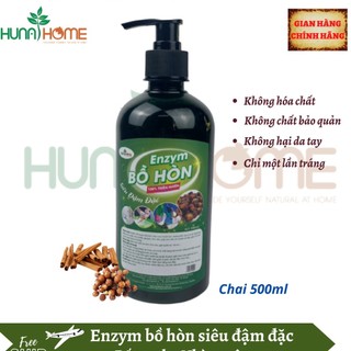 Nước rửa chén bát từ enzym bồ hòn