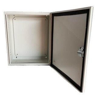Vỏ tủ điện 700x500x250mm dày 1,2mm, tủ sắt sơn tĩnh điện kín nước, 1 lớp cửa, hàng công ty sản xuất dày
