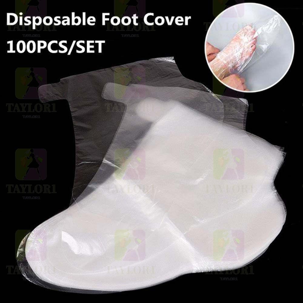 Set 100 Tấm Phim Nhựa Trong Suốt Bọc Giày Bốt TAYLOR1 Sử Dụng Một Lần Tiện Lợi
