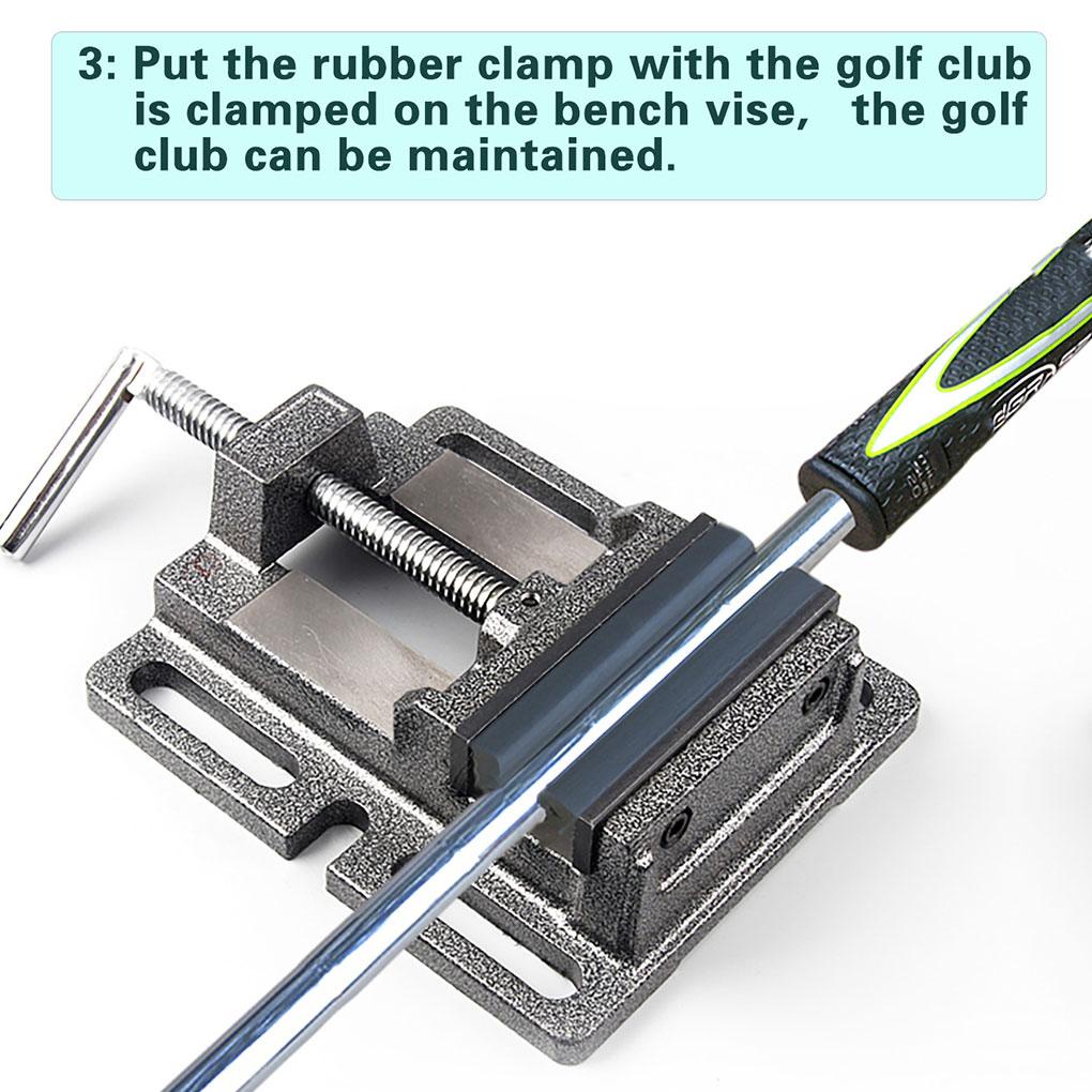 Dụng Cụ Kẹp Gậy Đánh Golf Chuyên Nghiệp Bằng Thép Không Gỉ Tay Cầm Cao Su Chống Ăn Mòn